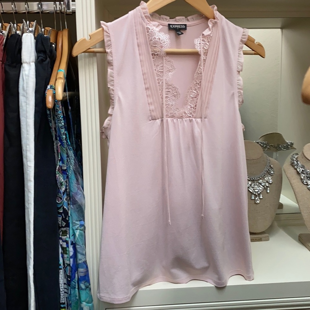 Pale pink shirt